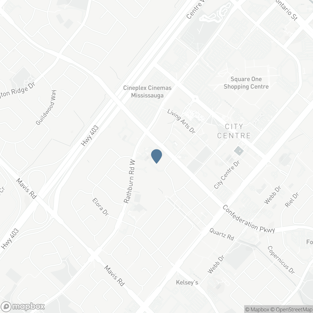 2709 - 430 SQUARE ONE DRIVE, Mississauga, Ontario L5B 0L6